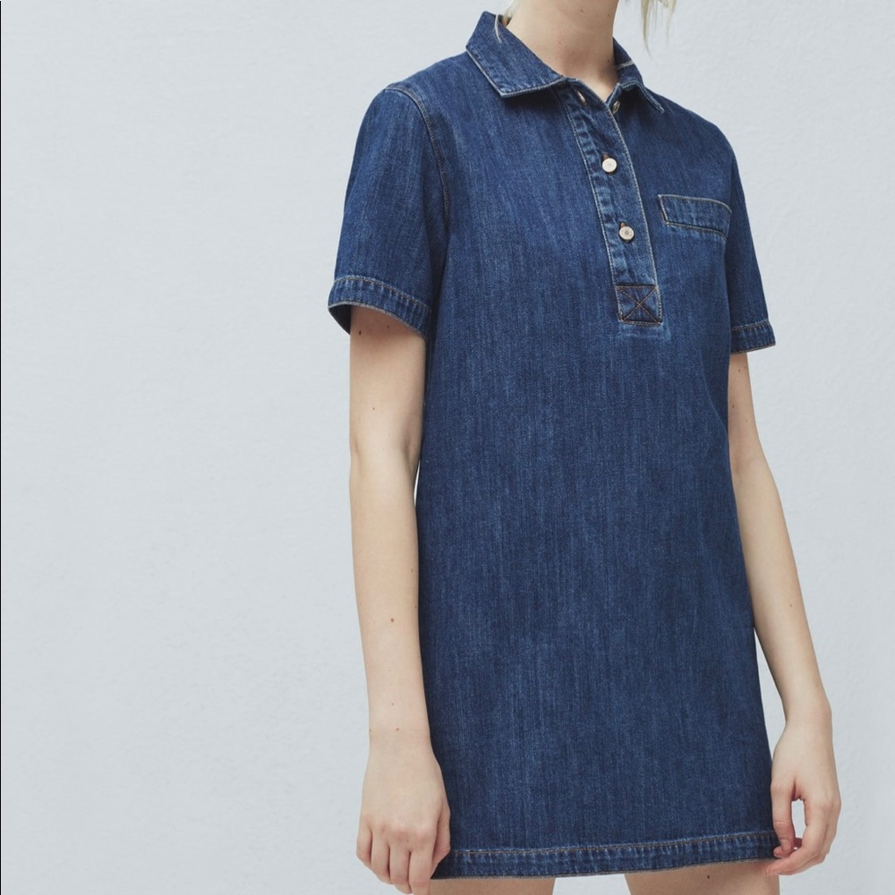 Mango denim dress